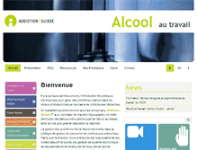 Tablet Screenshot of alcoolautravail.ch